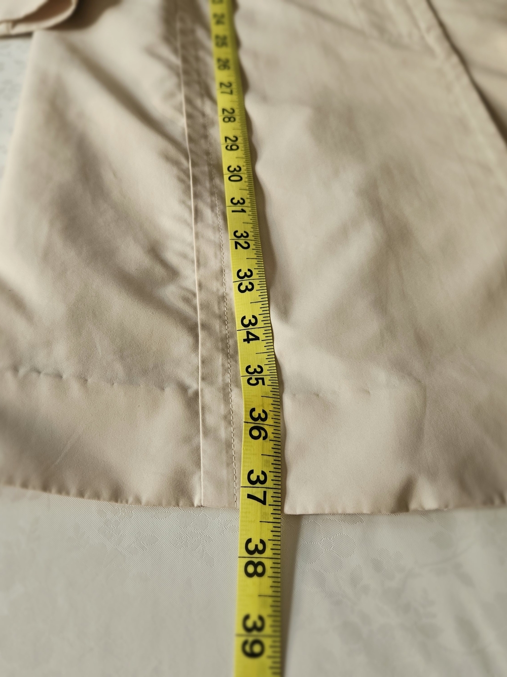 Cutter & Buck Women's Beige WeatherTec Trench Coat - Size S - Picture 13 of 15